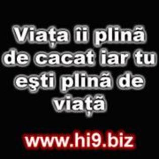 viata ii plina de cacat iar tu esti plina de viata - www Hi9 biz