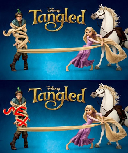 sex-tangled - rapunzel tangled
