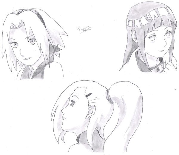 Sakura_Ino_and_Hinata_Sketch_by_tobikun23