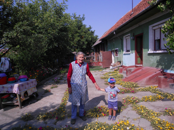 Andrei in vizità la stràbunica