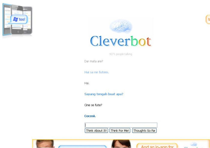 Cleberbot - Cleverbot  CICA