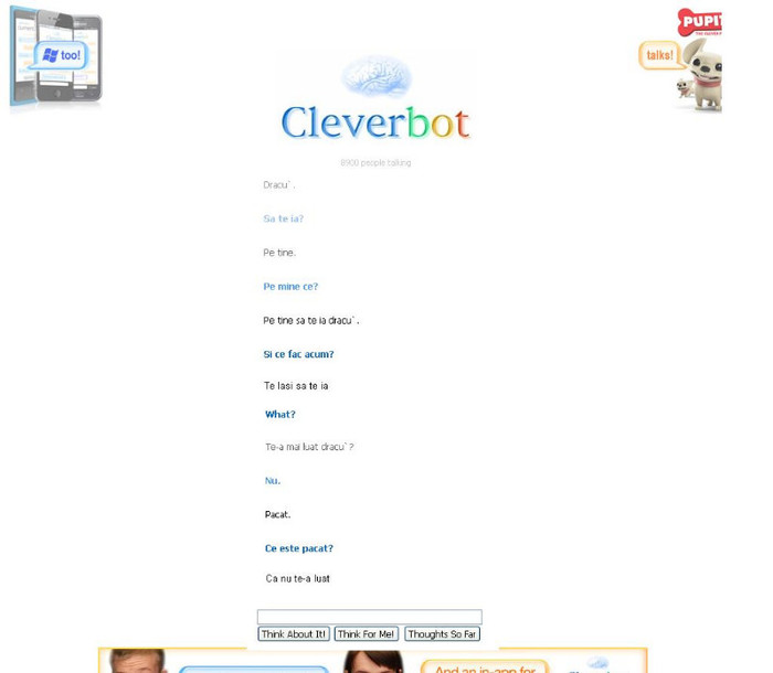 Cleberbot - Cleverbot  CICA