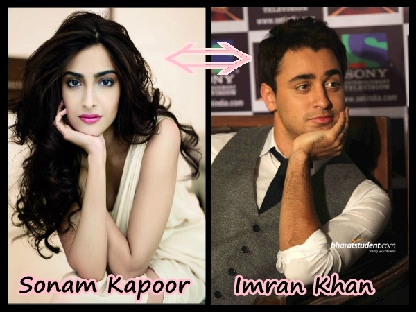 Sonam Kapoor and Imran Khan