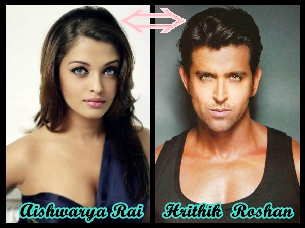 Aishwarya Rai and  Hrithik Roshan