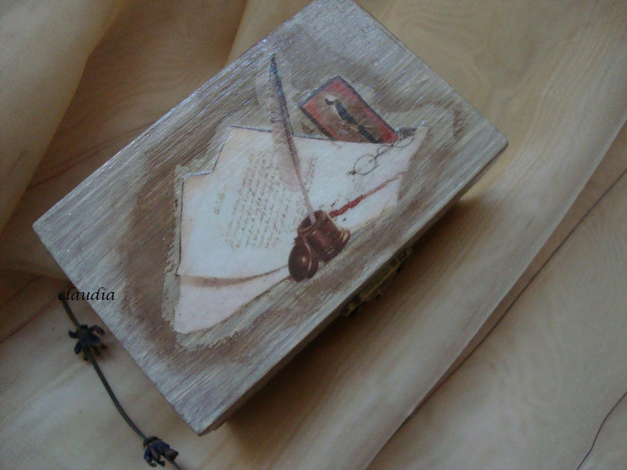 caseta ,,scrisoarea'' - 0-01 Handmade-