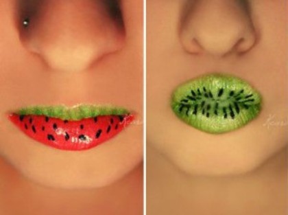 lips3 - II-Fruits Lips Art-II