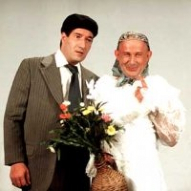 doamna si domnul partag; leana si costel la nunta
