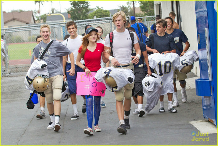 thorne-football-fan-05 - Bella Thorne Cheers on Tristan Klier At His Football Game
