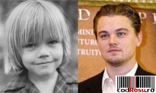 Leonardo-Di-Caprio - Pe cand erau copii
