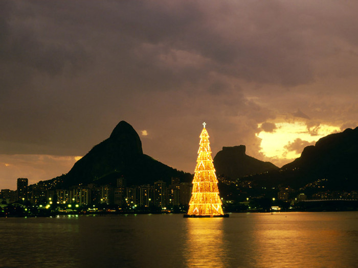 Christmas In Rio De Janeiro Brazil