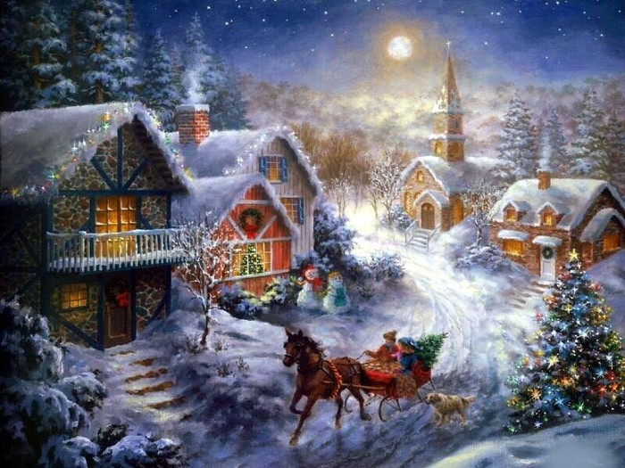 christmas_sled_snow - merry christmas