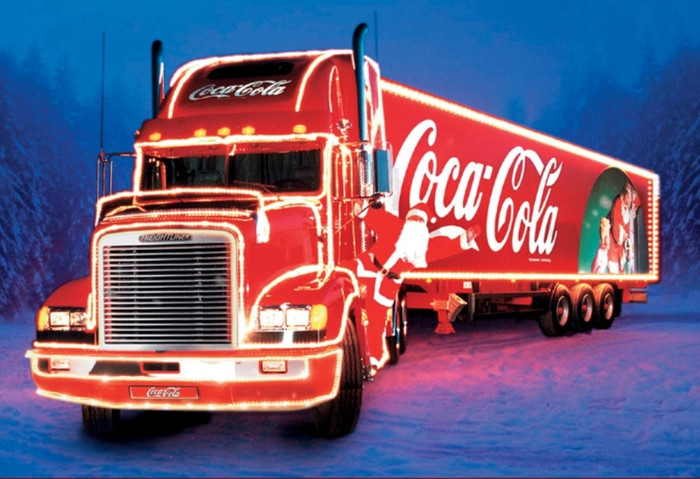 coca-cola_truck - merry christmas