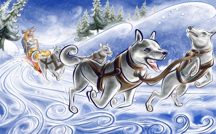 dog-sled_1920x1200_7377 - merry christmas