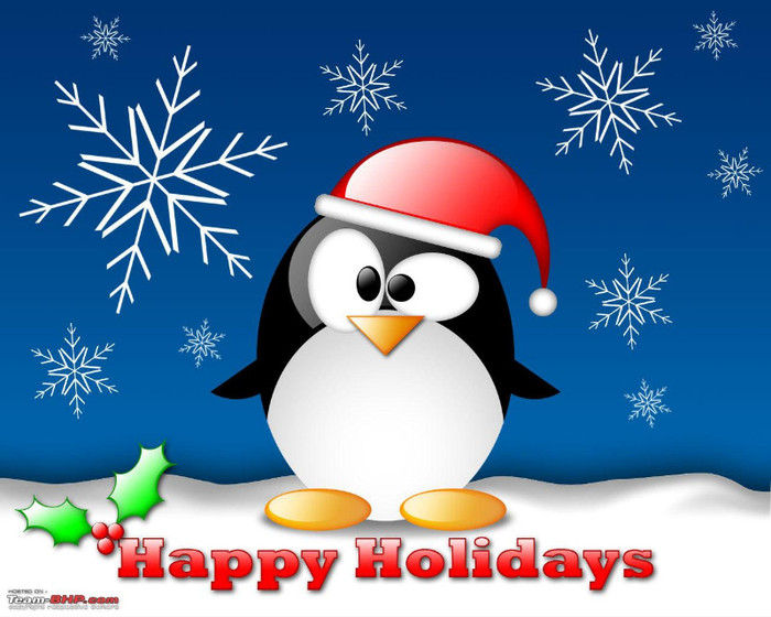 Happy_Holidays_Tux - merry christmas