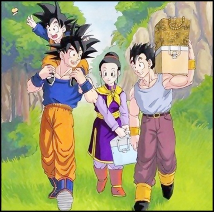 ♥ Goku&Gohan&Goten&Chi-Chi ♥