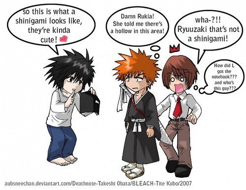  - Tare rau asa - death note vs bleach