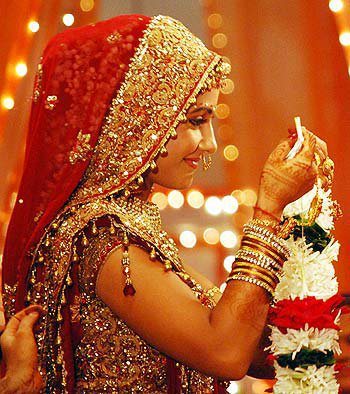  - Hina Khan In Bridal Dress