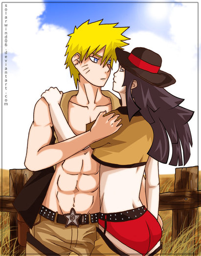 NaruHina__Wild_Wild_West_by_solarwind06