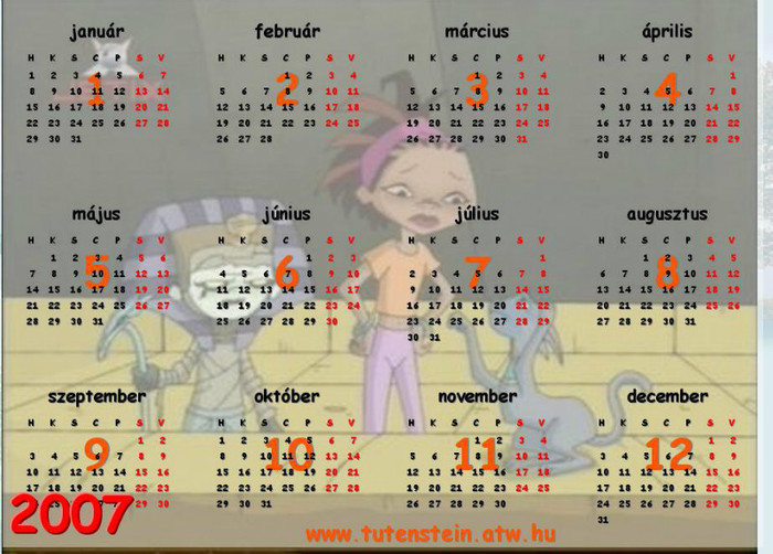 naptar2007 - Veniti la Calendare