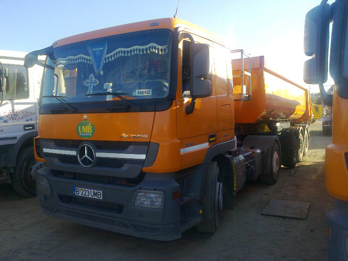 buburuza mea; mercedes actros
