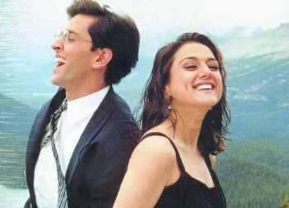  - Preity Zinta si Hrithik Roshan