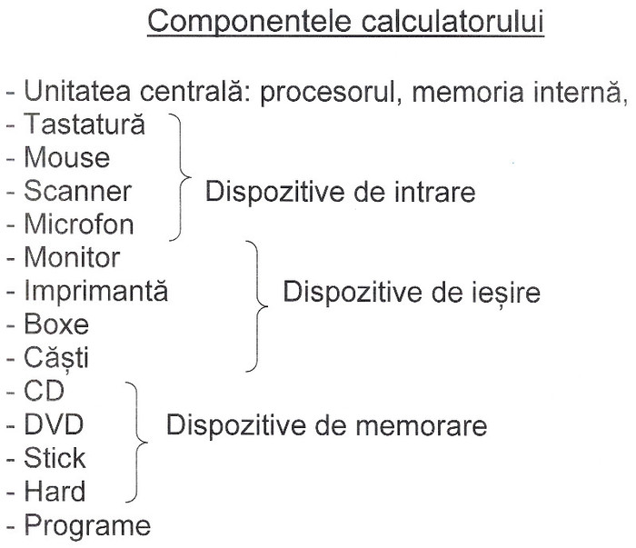 tema informatica