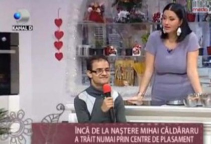 POZA nr. _ 4 _; Mihai Caldararu a impresionat-o profund pe Gabriela Cristea Toader
