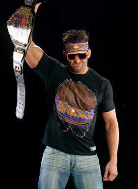 Zack-Ryder-Showing-His-Championship-Belt