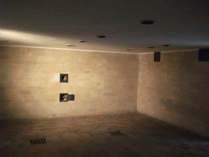 camera de gazare (nu a fost folosita niciodata) - Lagarul de concetrare Dachau