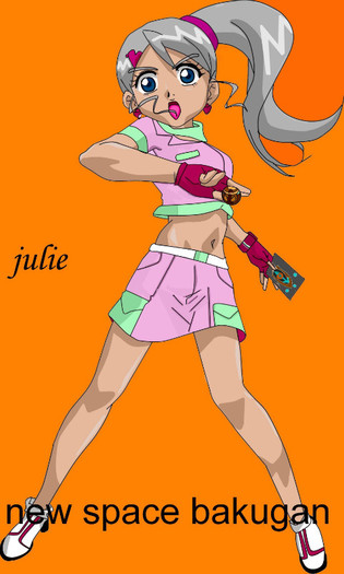 Julie_Makimoto gabishu - julie new space bakugan