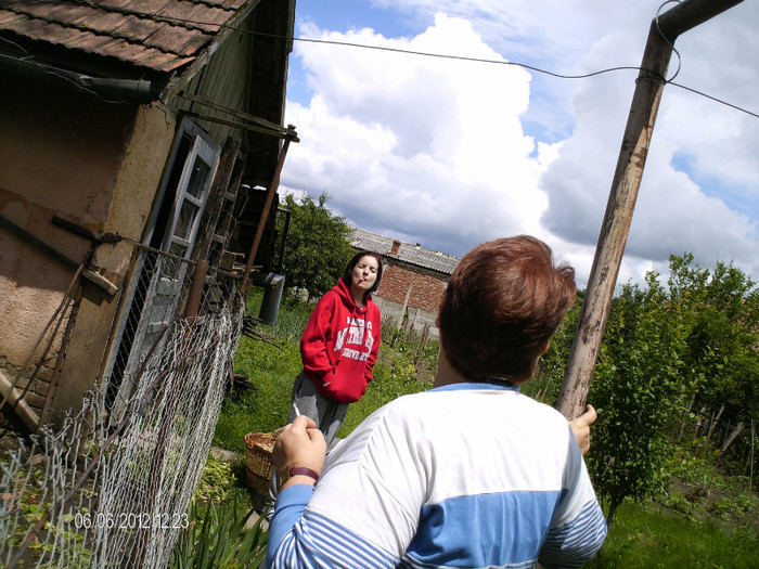 in vizita la Ludus, la Maria