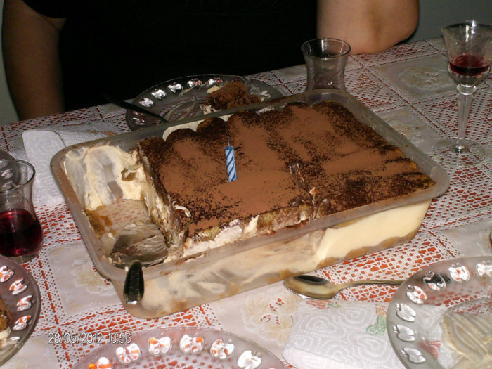 tiramisu facut de Maria