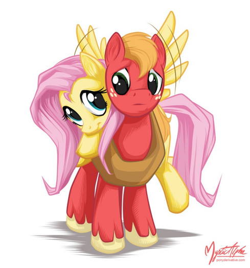 fluttershy___big_macintosh_by_mysticalpha-d4pg9do - Pony girl