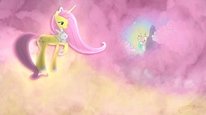 fluttershy___alicorn_goddess_by_jamey4-d4t7657.png - Pony girl