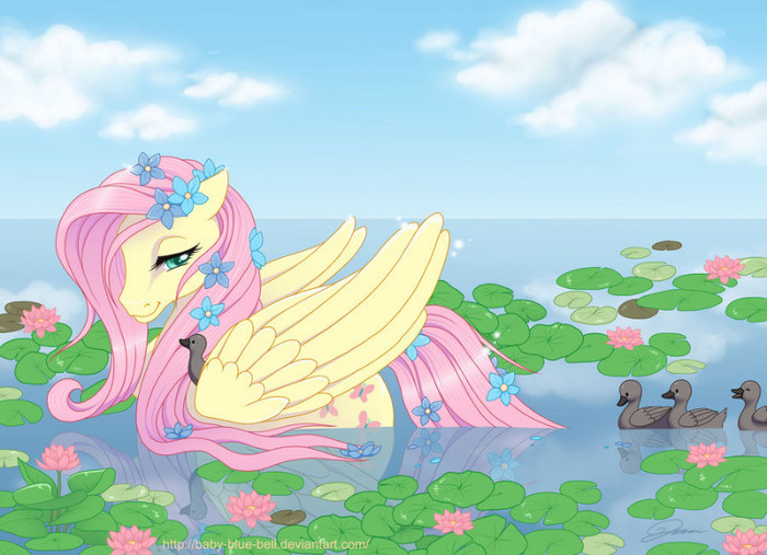 fluttershy_by_baby_blue_bell-d3vbian - Pony girl