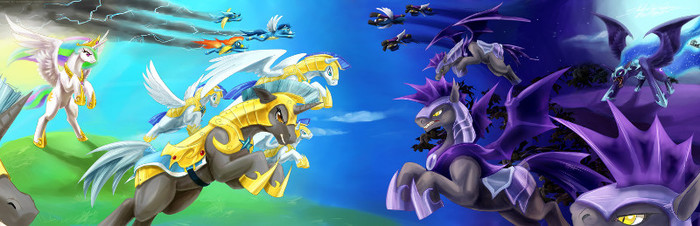 pony_wars_by_slifertheskydragon-d4kz6y7 - Pony girl