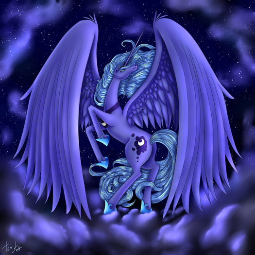 mlp__princess_luna_by_tom_ka-d4v3yqj - Pony girl