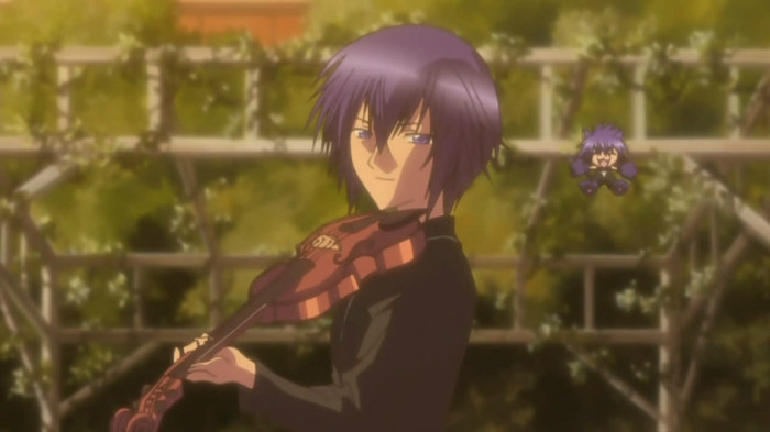 ikuto 22 - Ikuto Plays At Violin