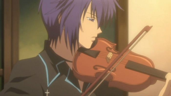 ikuto 74 - Ikuto Plays At Violin