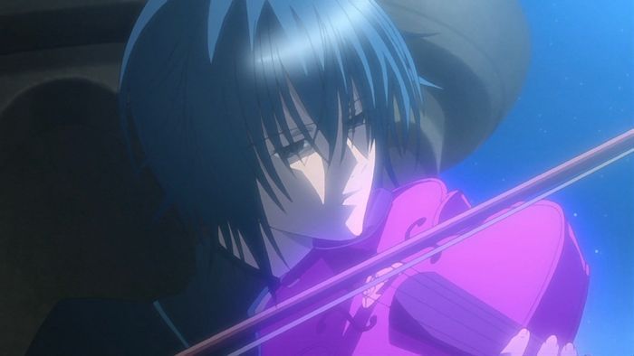 ikuto 105 - Ikuto Plays At Violin