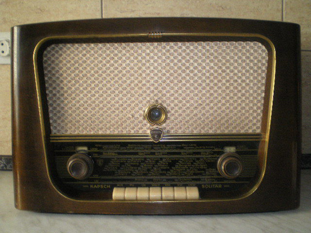 Kapsch solitar UKW - Radiouri vechi si lampi de colectie