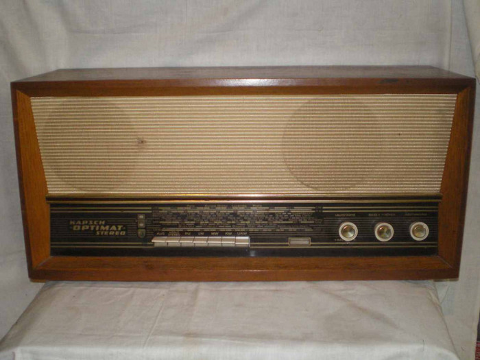 Kapsch optimat stereo UKW - Radiouri vechi si lampi de colectie