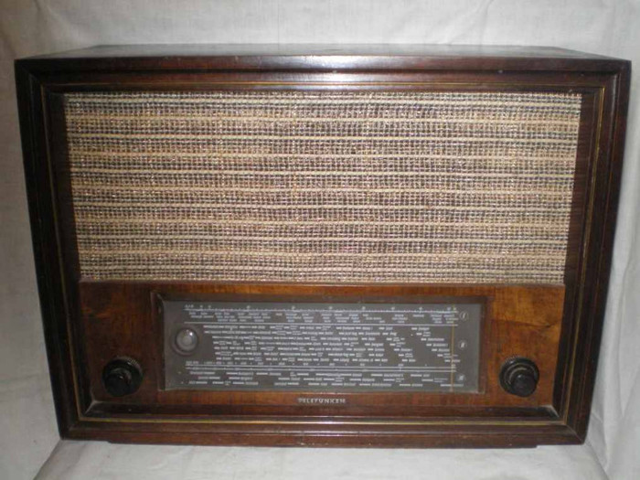 Telefunken 165 wk - Radiouri vechi si lampi de colectie
