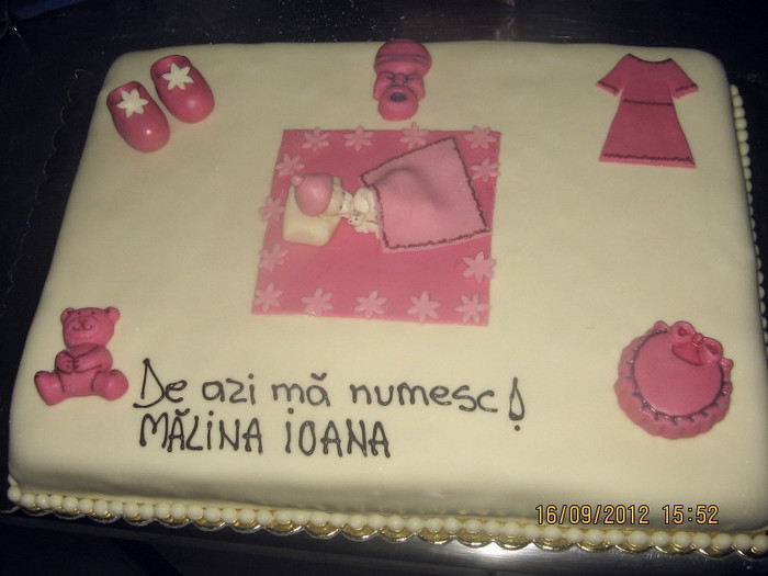 tort botez martipan - Torturi si prajituri pentru evenimente