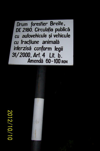 Asa se poate ingradi turismul pe Breite,astfel nu se pot observa taierile masive de arbori,pascutul 