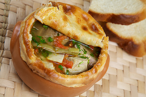 CIORBA TARANEASCA IN ULCELE - Papa bun