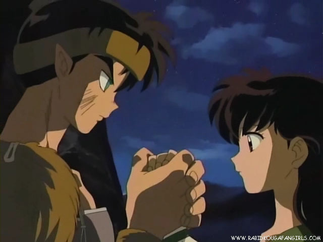 awwww_koga_and_kagome_by_shadowgirl221-d2y3u2s