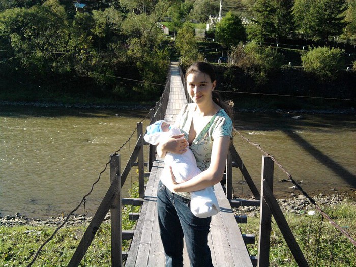 Fotografie3574 - Noi 2 Si BEBE -eu si sotioara mea draga