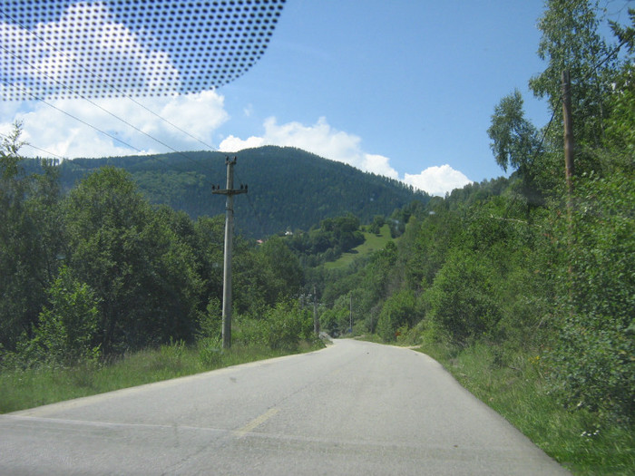 o parte din soseaua TRANSALPINA