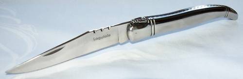 Briceag Laguiole cu prasele de inox _19,5 cm = 190 de lei